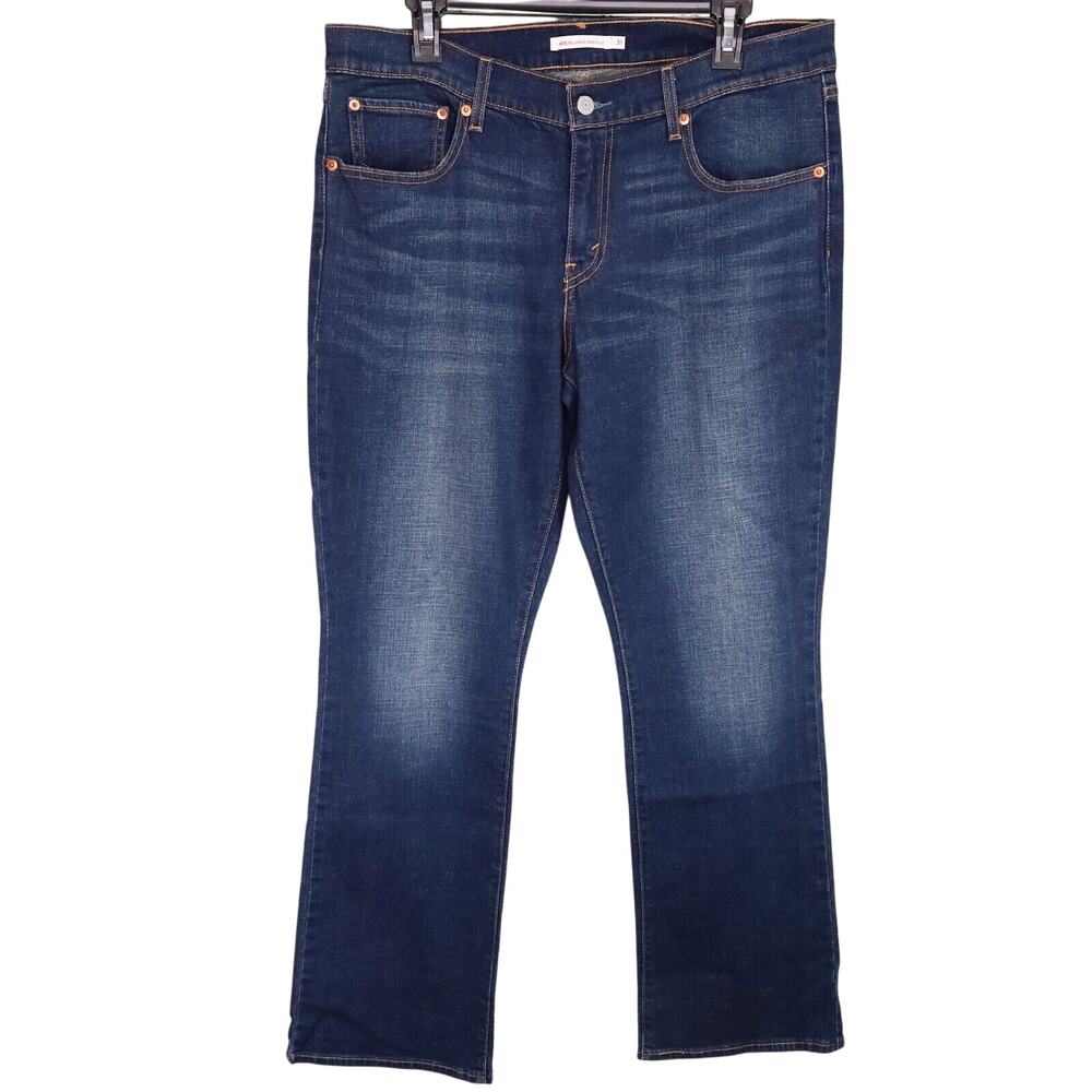 Levis 415 Jeans Womens 31 Waist Blue Bootcut Relaxed Stretch Cotton Denim
